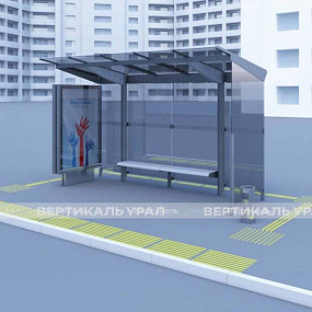 Индикатор тактильный с закладным элементом, КМ, 19х39х600, ж