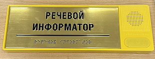 Речевой информатор ДС, ABS, золото, М1