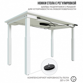 Стол Эргостол Квадро 3.0