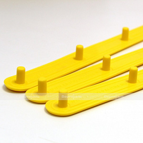 Индикатор тактильный, гладк, со штифтом, PVC, 19х30х300, ж