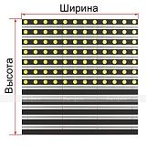 Покрытие грязезащитное «ТифлоПол-Al» с индикаторами, ч