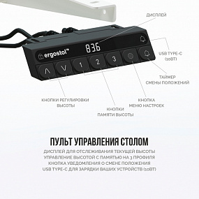 Стол Эргостол Оптима 3.0