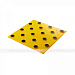 Плитка контрастная (конусы шах), 300x300x6, PU/PL, ж/ч, самк
