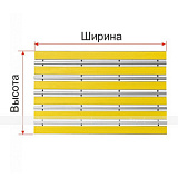 Покрытие грязезащитное «ТифлоПол-Al», ж