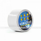 Лента светоотражающая, алм, 50мм, б, (рулон 5м)