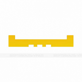 Трафарет для тактильной ленты с травмобезопасными окончаниями (для трех параллельных полос)