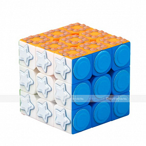 Кубик Рубика с тактильными метками