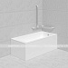 Поручень опорный для ванны, лев, AISI304+PA, D32