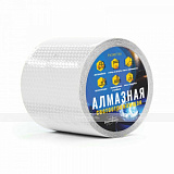 Лента светоотражающая, алм, б, 75мм, (рулон 5 м)