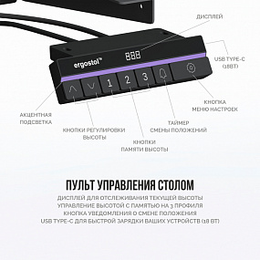 Стол Эргостол Терра 3.0