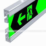 Разметка линейная фотол, 100мм, в AL профиле, принт №17