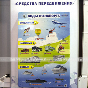 «Виды транспорта» с индукционной системой
