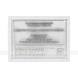 Табличка тактильная прозрачная 300х400