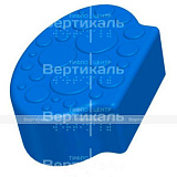 Объемная напольная мозаика 10714 85x57x30мм