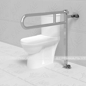 Поручень напольный съёмный, с тремя фиксаторами, AISI 304, D38