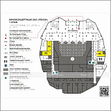 Мнемосхема тактильная ГОСТ, оргстекло 8 мм, полноцвет