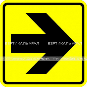 Пиктограмма тактильная A 04 Направление движения 200х200 мм