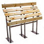 Скамьи для МГН нержавеющие