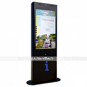 Терминал информационный, «Tactile-VERT-1(43)V», INDUKC-S, М3