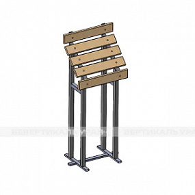 Скамья наклонная, для улицы и помещений, М2, ST3