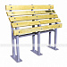 Скамья наклонная, для улицы и помещений, М1, ST3